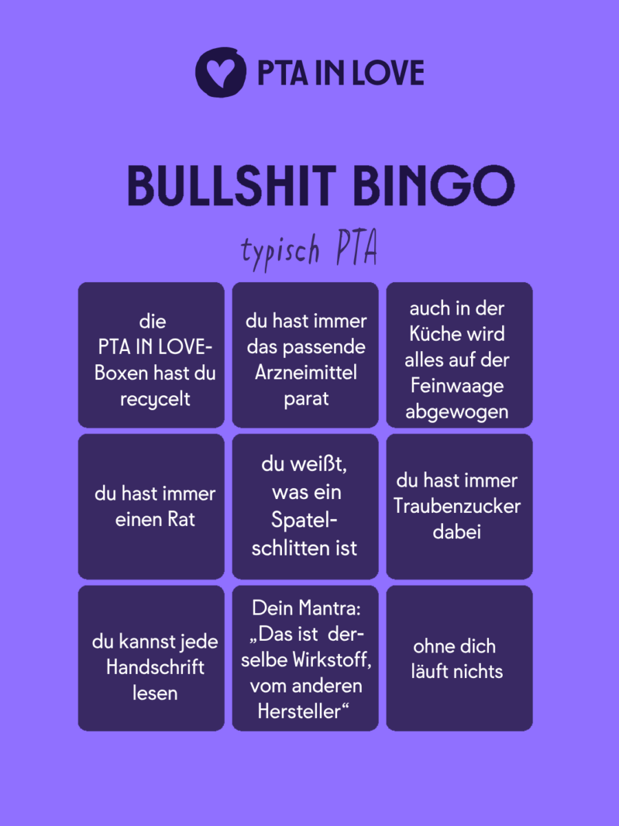 Bullshit-Bingo: Typisch PTA