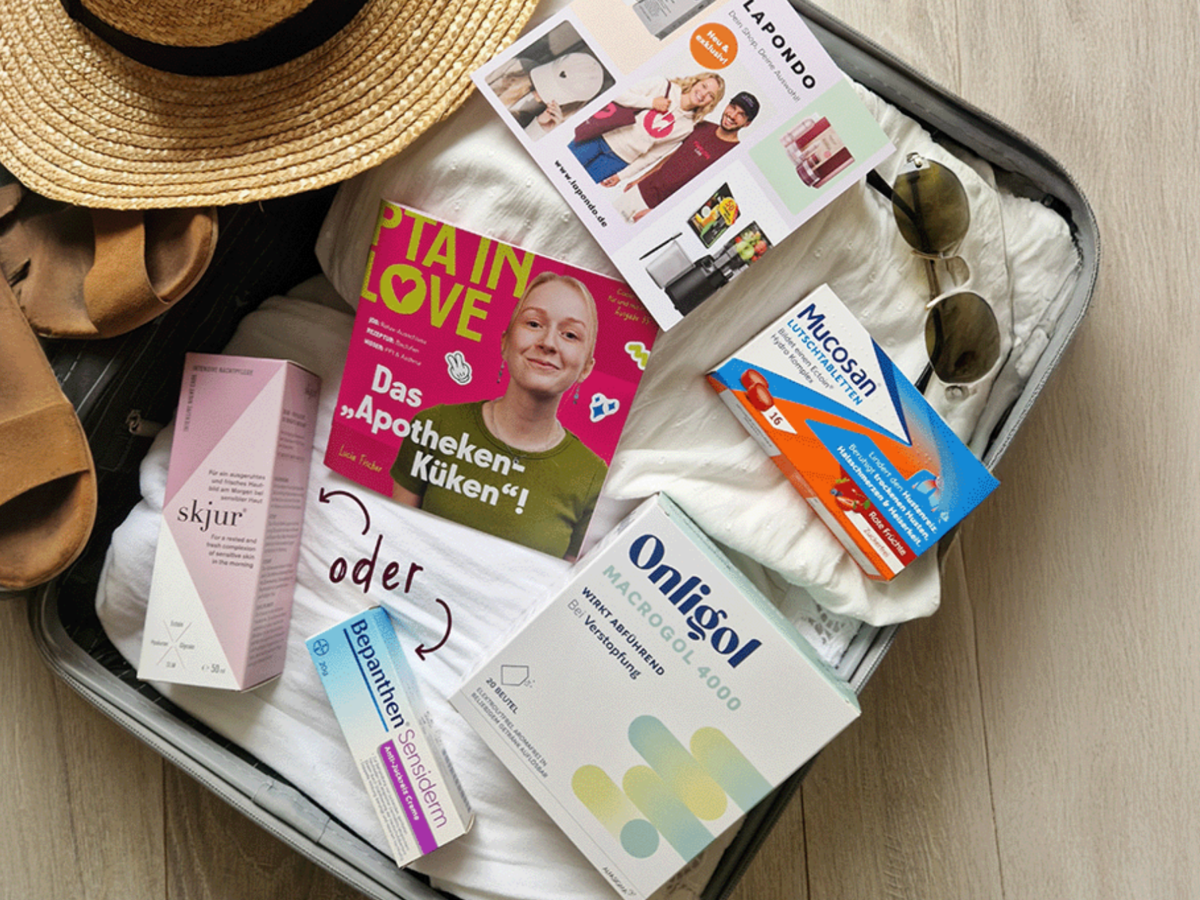 Inhalt der PTA IN LOVE-Box.