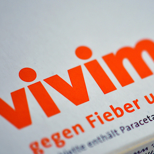 In Deutschland unter dem Namen Vivimed mit Coffein bekannt.