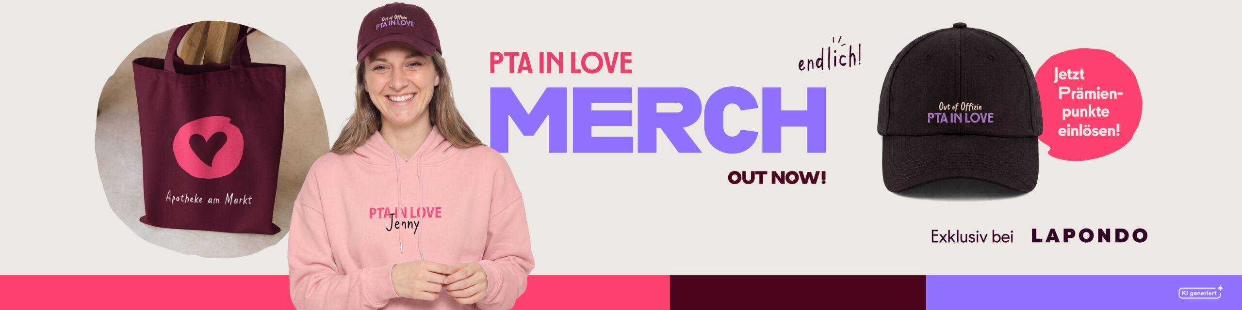 PTA IN LOVE stellt die neue Merch-Kollektion, exklusiv bei LAPONDO, vor